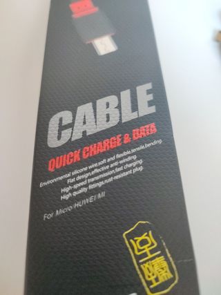 CABLE DE CARGA MICRO  USB