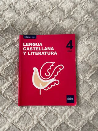 Libro Lengua castellana y literatura 4ESO OXFORD