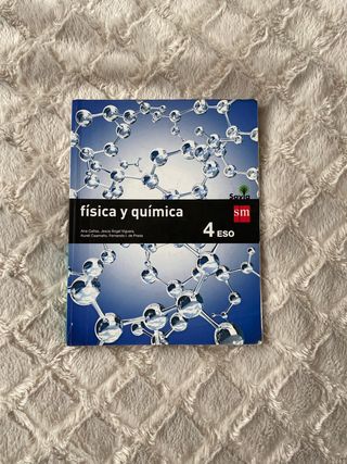 Libro FÍSICA Y QUÍMICA 4ESO sm