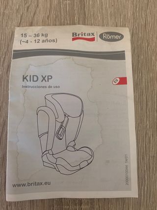 Silla coche Britax Römer