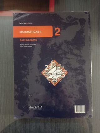Libro 2º Bachillerato Matemáticas II