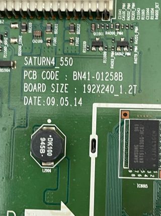 VENDO MAIN BOARD SATURN4_550 TELEVISOR SAMSUNG 37”