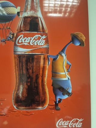 Poster Coca Cola in latta 3 modelli
