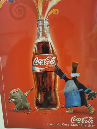 Poster Coca Cola in latta 3 modelli