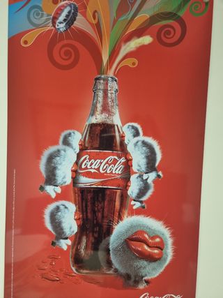 Poster Coca Cola in latta 3 modelli