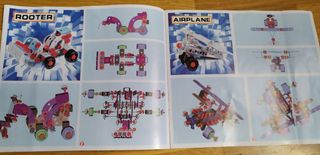 Set piezas de construcción con tornillos