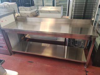 MESA DE TRABAJO ACERO INOXIDABLE