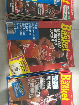 Colección revistas nba de época dorada. Co