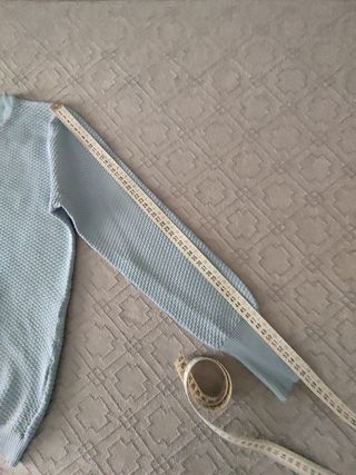 Jersey fino azul claro