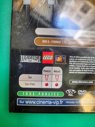 Precintado: DVD LEGO Star Wars y Vader Celebration