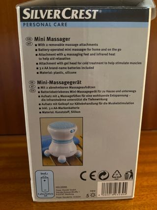 mini masajeador a pilas. envio disponible