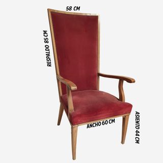SILLON VINTAGE, SILLA ANTIGUA.