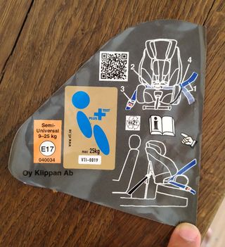 Silla coche contramarcha kipplan