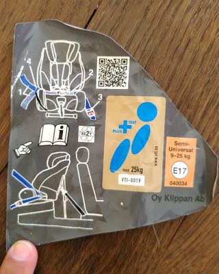 Silla coche contramarcha kipplan