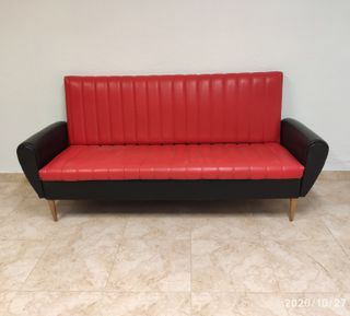 SOFA VINTAGE, SILLON ANTIGUO, DE LOS 60"