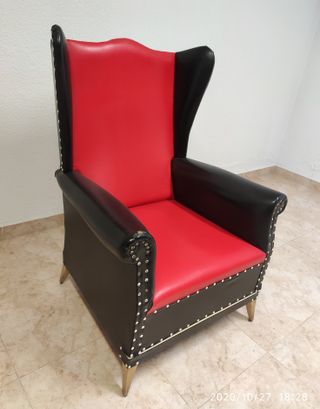 SOFA VINTAGE, SILLON ANTIGUO, DE LOS 60"