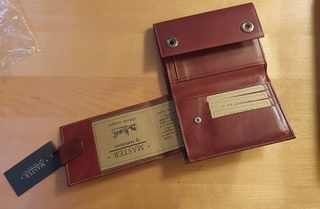 Portafoglio vintage "Master by Nannini"
