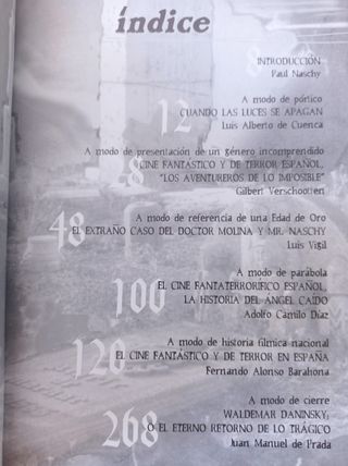 LAS TRES CARAS DEL TERROR. ED. ALBERTO SANTOS 2000