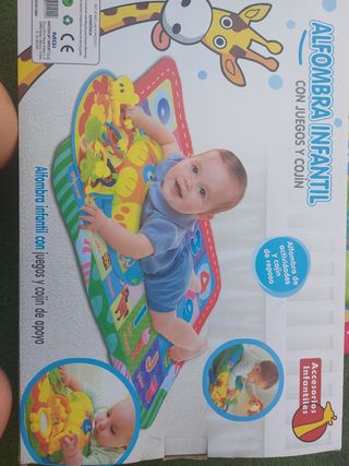 Alfombra actividades bebé