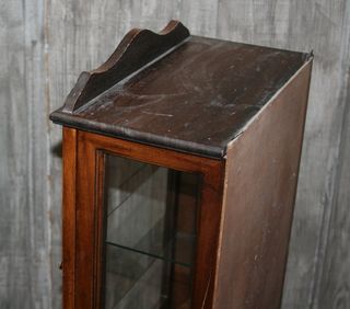 VITRINA VINTAGE, VITRINA DE MADERA