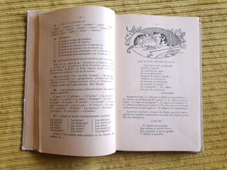ANTIGUO LIBRO DE GRAMÁTICA ESPAÑOLA, SEGUNDO GRADO