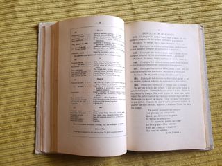 ANTIGUO LIBRO DE GRAMÁTICA ESPAÑOLA, SEGUNDO GRADO