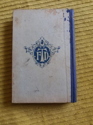 ANTIGUO LIBRO DE GRAMÁTICA ESPAÑOLA, TERCER GRADO