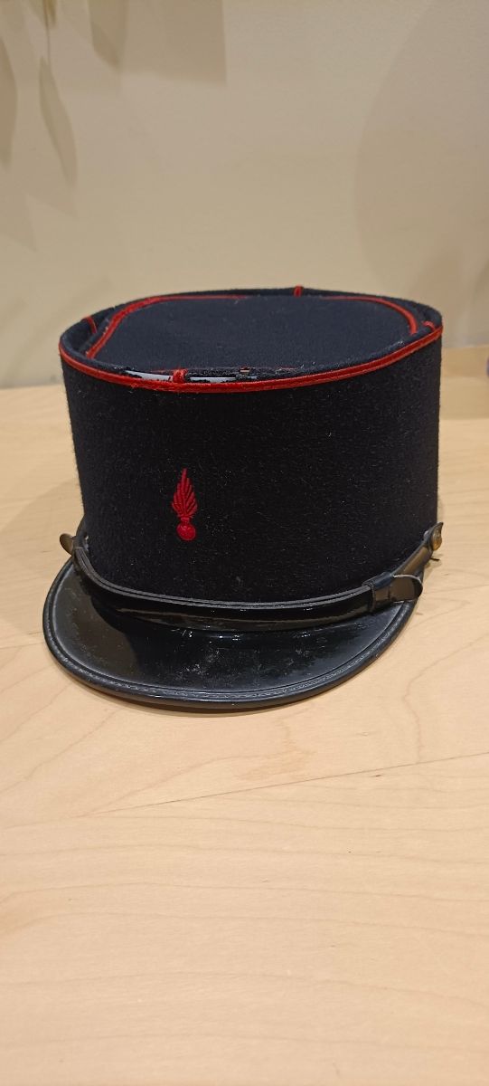 Képi de Cabo Jefe del Cuerpo de Bomberos Francia