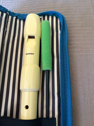 Flauta hohner y funda