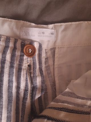PANTALÓN DE RAYAS "ZARA"