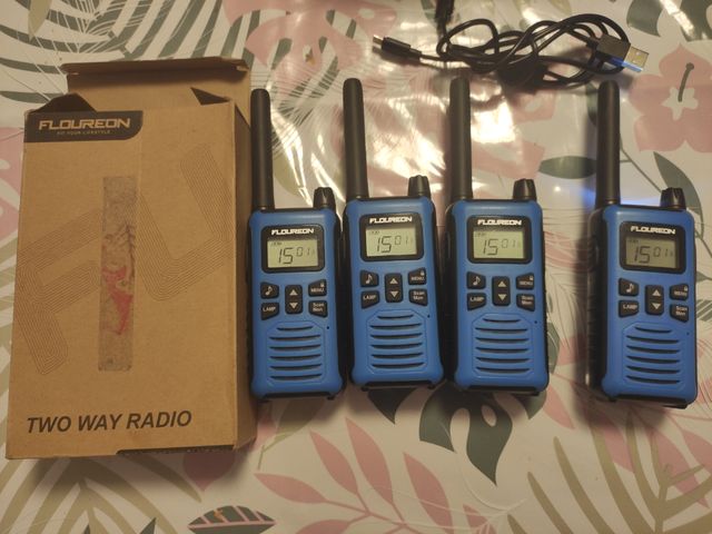 Walkis talkie 4 unidades por solo 100€