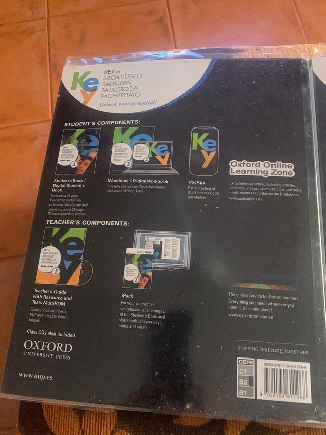 libro y workbook 2 bachillerato