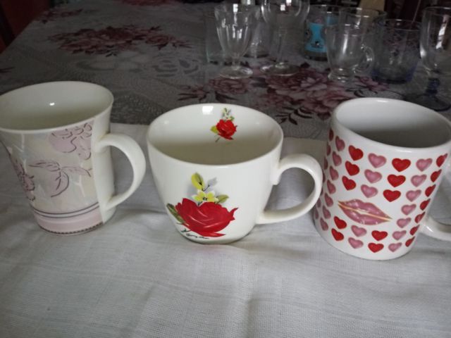 Vendo copas vasos tazas a 1 euro