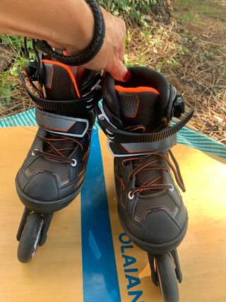 patines en linea niños  crecen (talla 32-35)