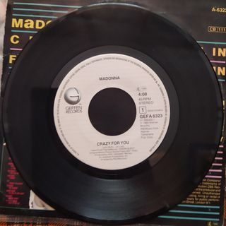 Lp Madonna - Like a prayer + single Crazy for you