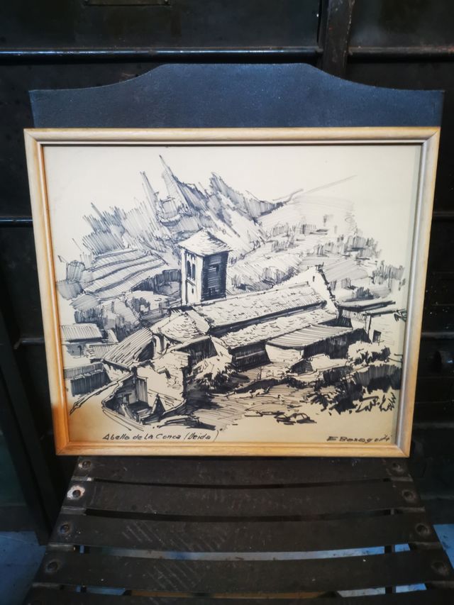 Quadro. Disegno. Abella de la Conca