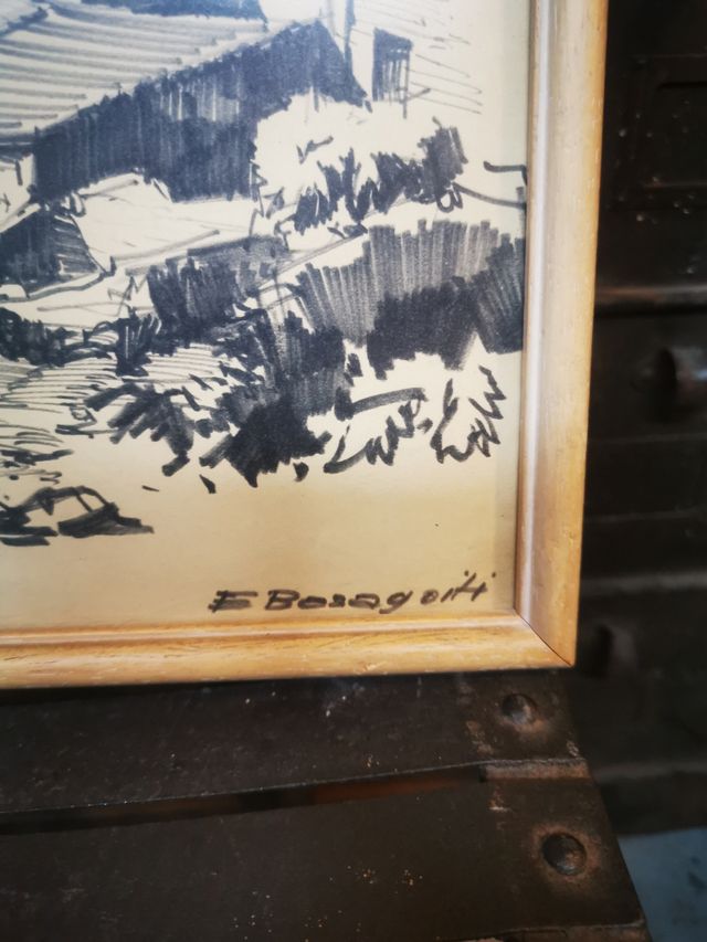 Quadro. Disegno. Abella de la Conca