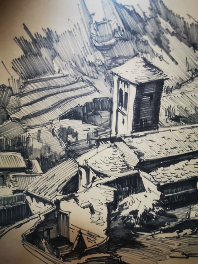 Quadro. Disegno. Abella de la Conca