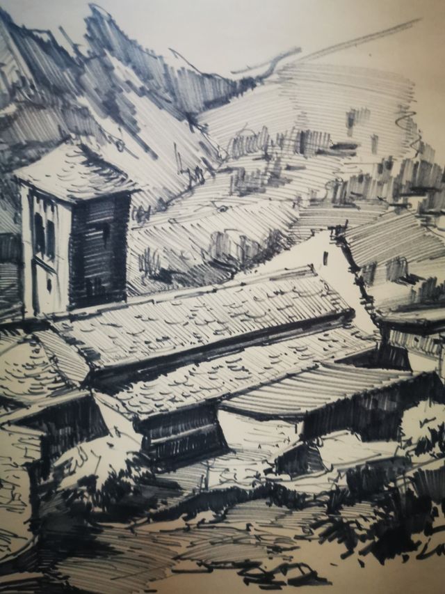 Quadro. Disegno. Abella de la Conca