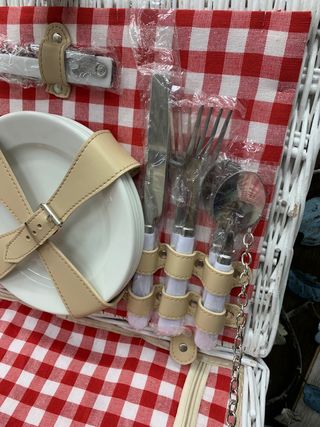 cesta nevera  picnic completa nueva