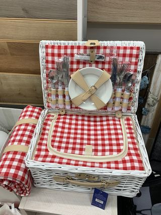 cesta nevera  picnic completa nueva