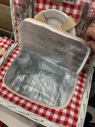 cesta nevera  picnic completa nueva