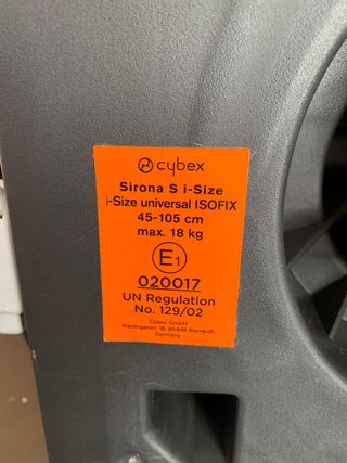 silla coche cybex