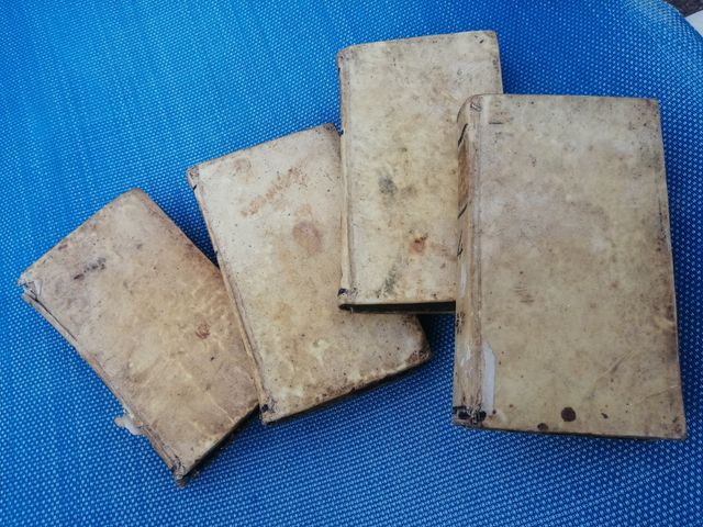 Monarchía hebrea libro del 1745 en 4 tomos