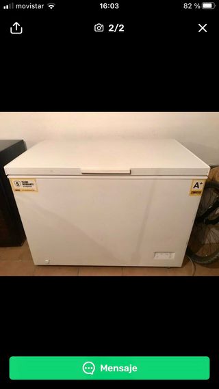 Congelador horizontal