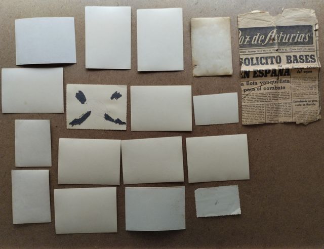 * Lote fotografías antiguas de mujer, años 50-60