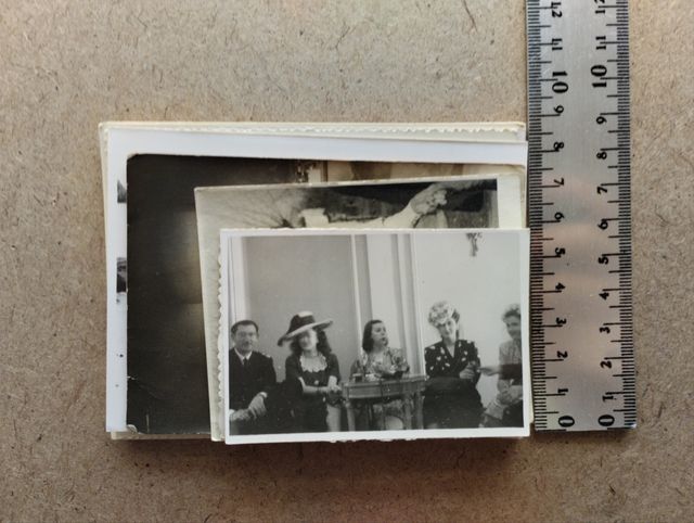 * Lote fotografías antiguas de mujer, años 50-60