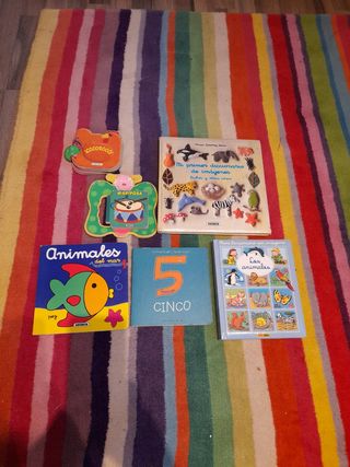 Lote 23 libros infantiles aprendizaje