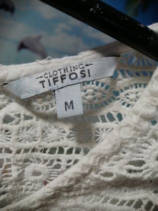 Blusita blanca Tiffosi