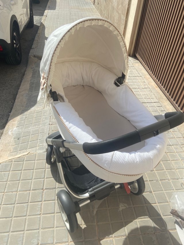 Conjunto carro + silleta stokke